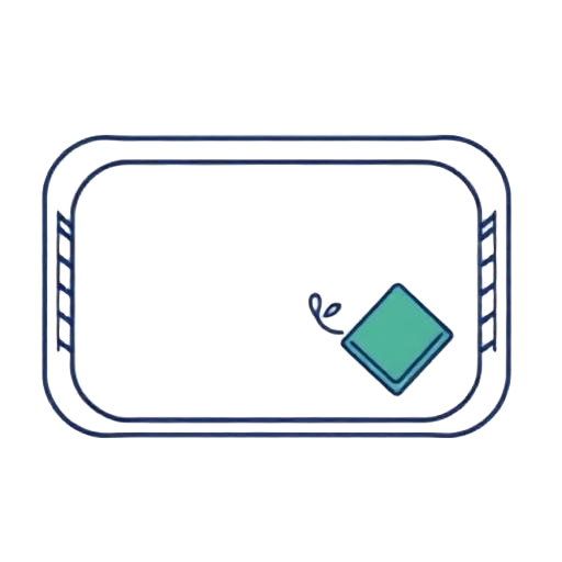Crib mattress icon