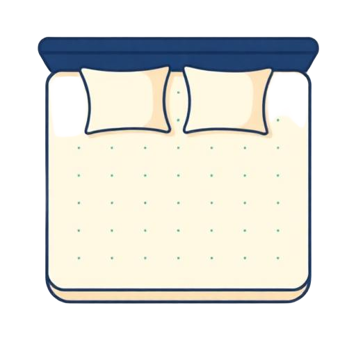 King mattress icon